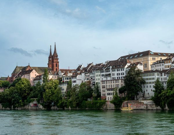 Seitensprung in Basel: Blick auf die Stadt