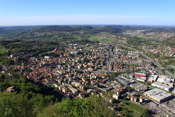 Singles in Mendrisio: Blick auf die Stadt