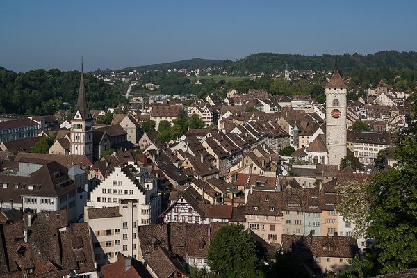Singles in Schaffhausen: Blick auf die Stadt