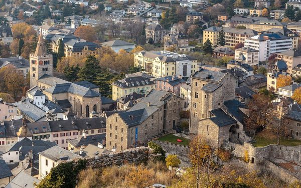 Singles in Sion: Blick auf die Stadt