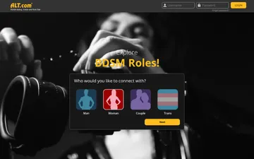 Screenshot der Alt.com-Website