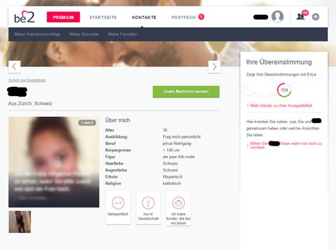 Profil auf be2