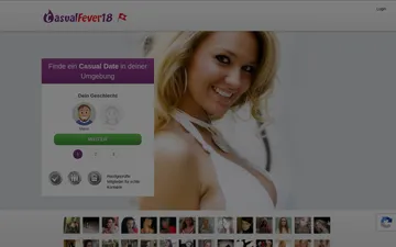 Screenshot der CasualFever18-Website