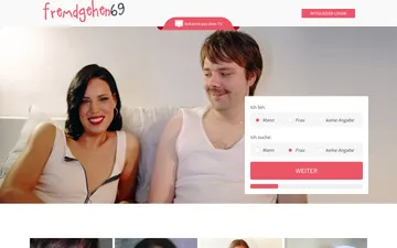 Screenshot der Fremdgehen69-Website