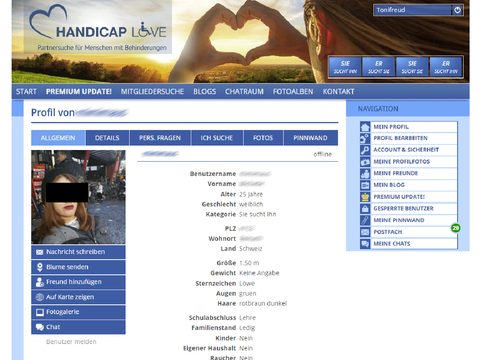Handicap Love Profil