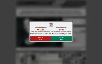 Screenshot der Sklavenzentrale-Website