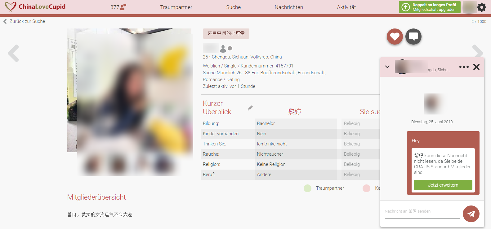 Kostenlose online-dating-site, mit der sie nachrichten chatten können