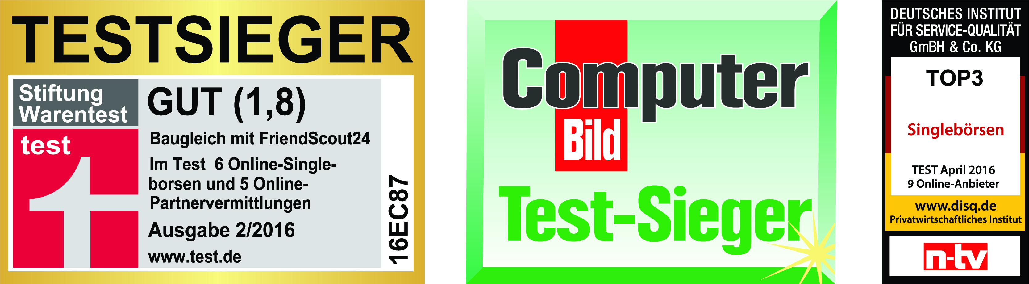 Lovescout Testsiegel
