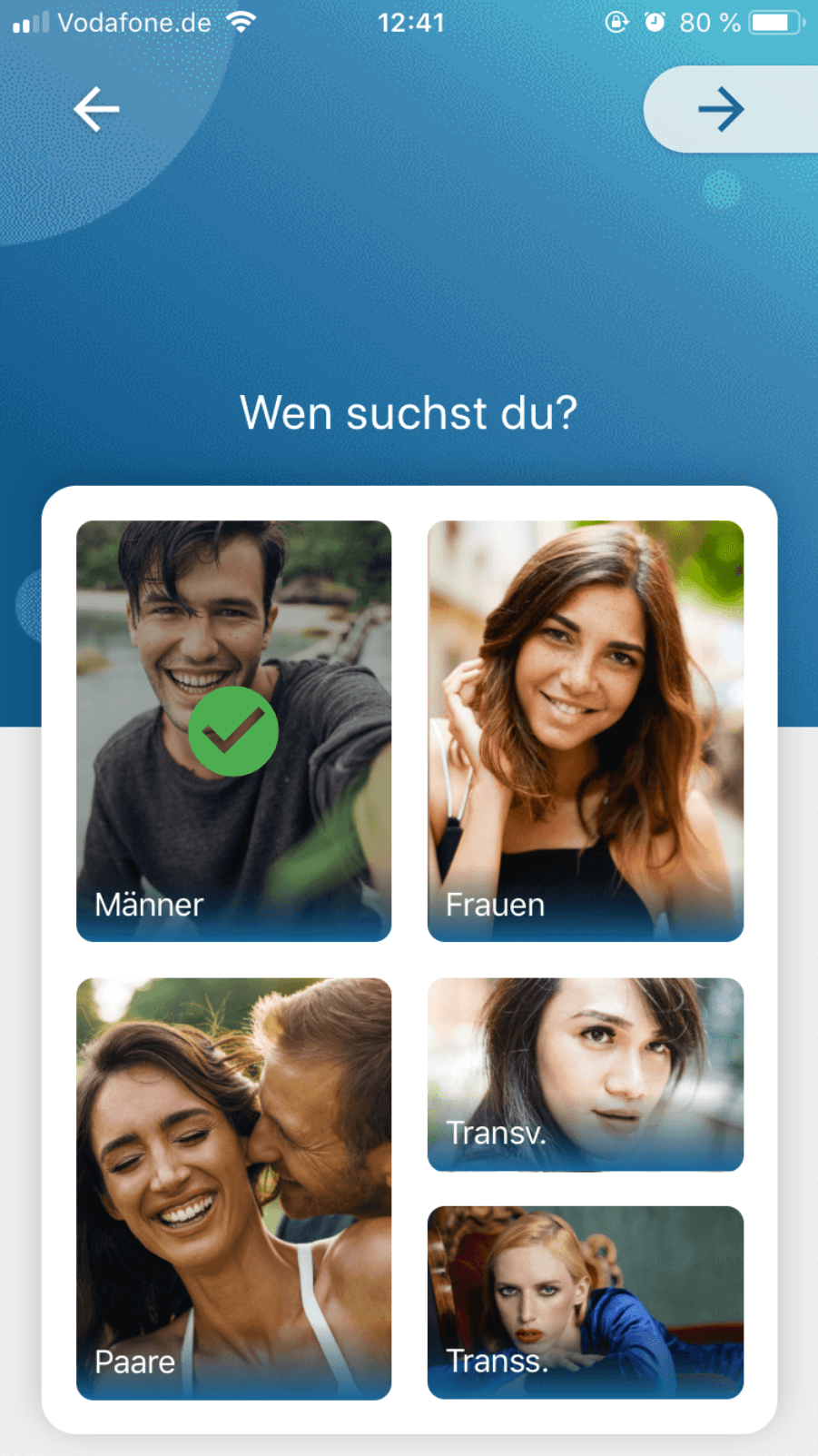 Vorteil, ein mädchen zu treffen, das größer ist als du