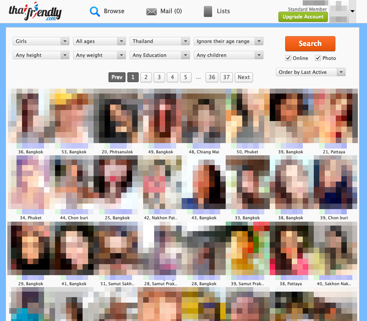 ThaiFriendly Search