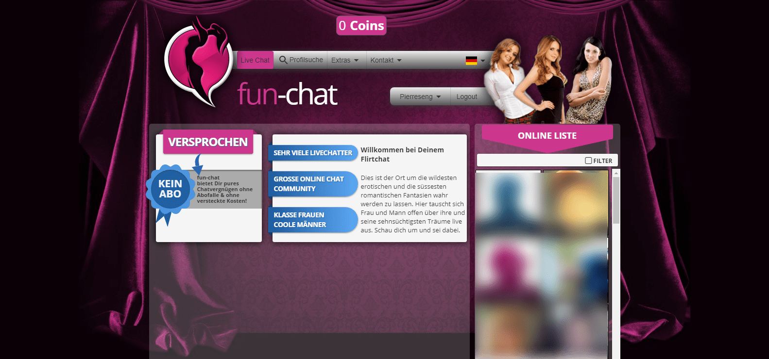 fun-chat Startseite