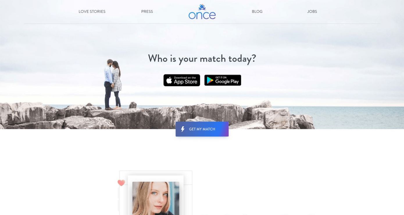 Once Startseite