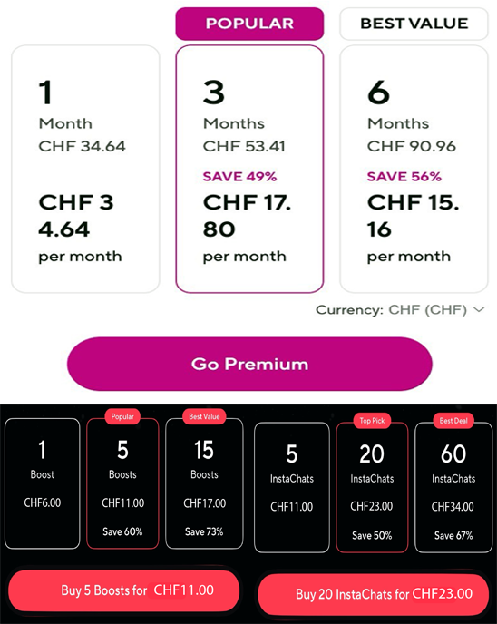 duacom cost ch