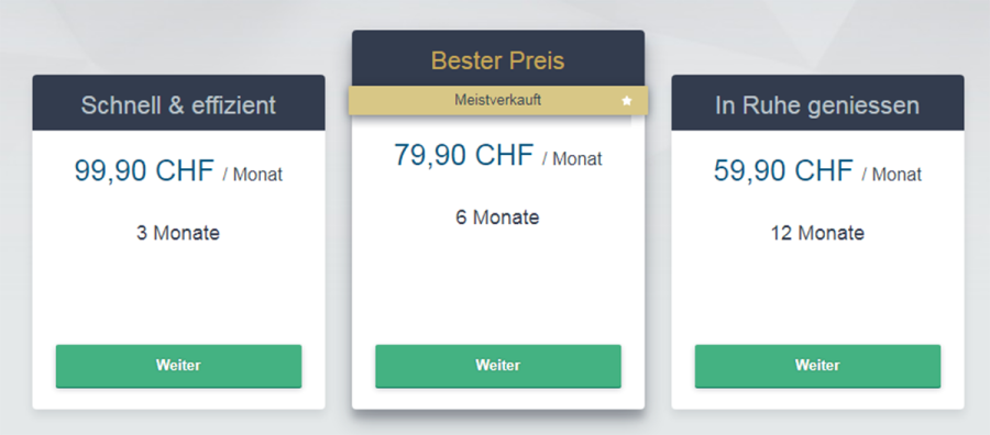 Singles.ch kosten