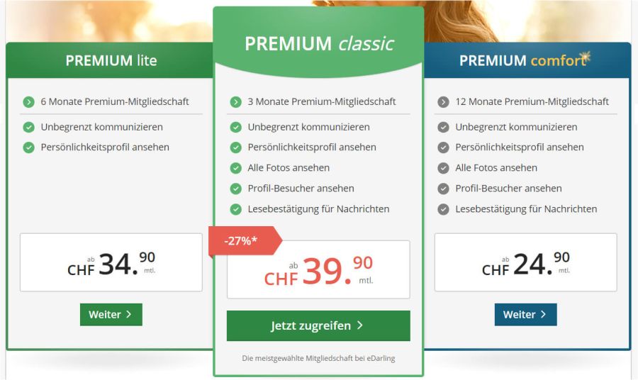 Premium mitgliedschaft edates kosten